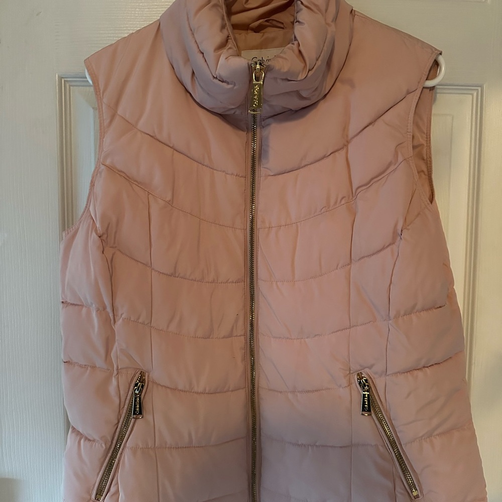 Calvin Klein Light Pink Puffer Vest